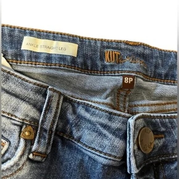 Kut from the Kloth Ankle Straight Leg Jeans – Size 8P - Picture 2 of 6
